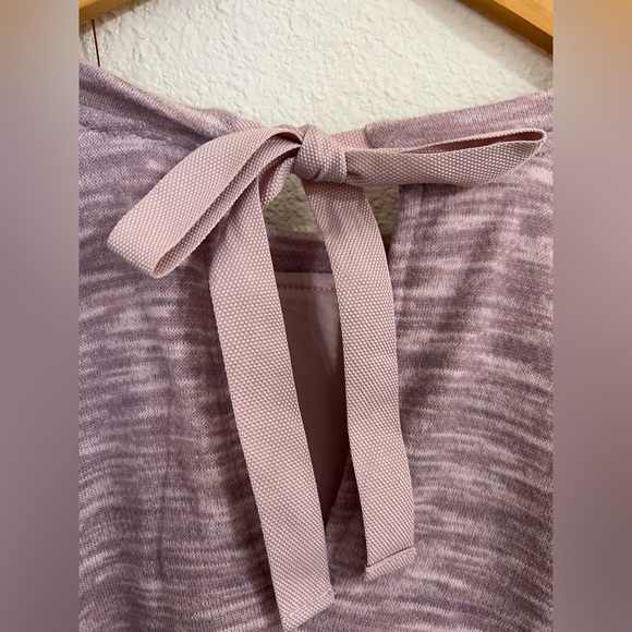 Vintage X America Lavender Elastic Waist Sweater Top Size XL - Picture 6 of 8